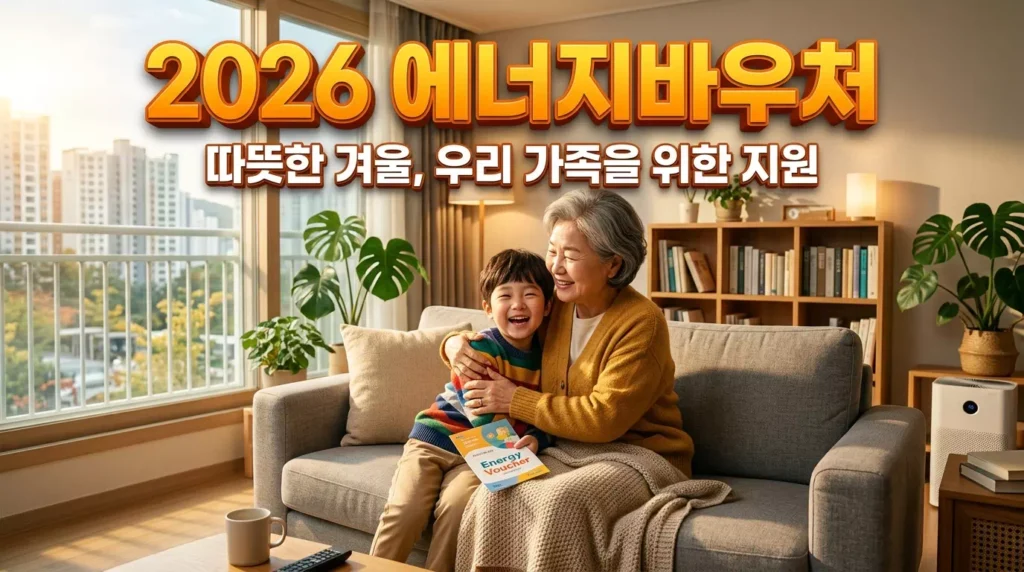 2026 에너지바우처 신청자격·지원금액 총정리 | 가구별 최대 70만원