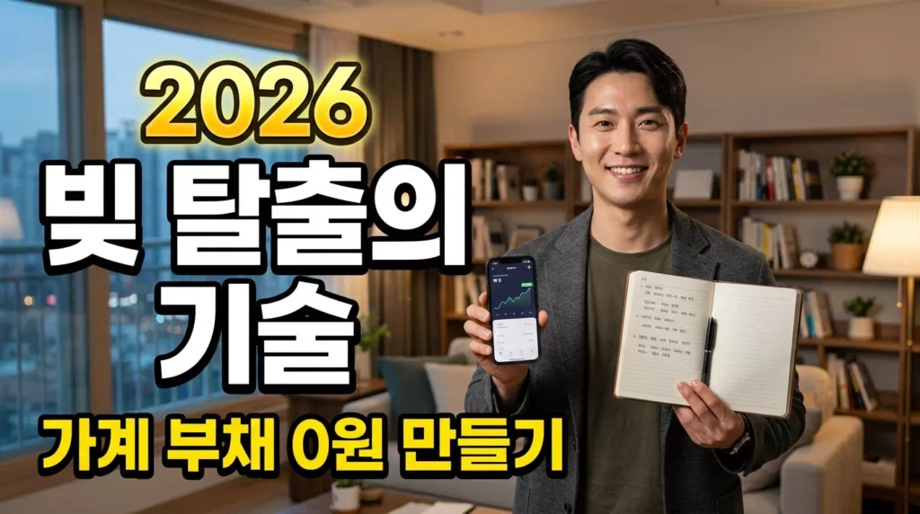 가계 부채 줄이기: 2026년 변화된 경제 환경 속 현명한 빚 탈출 전략