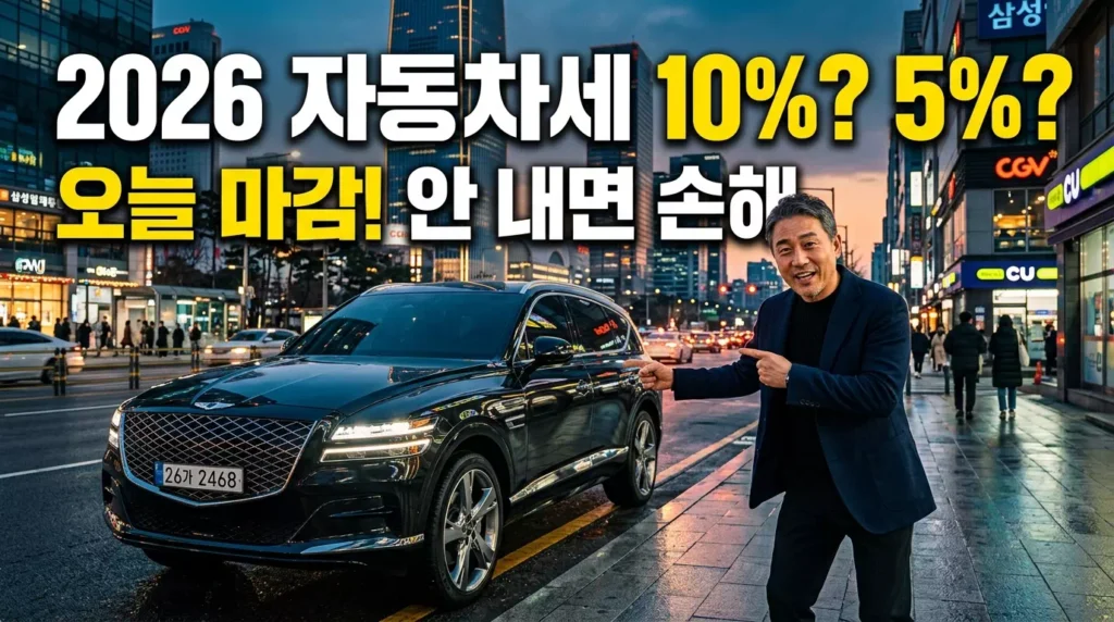 2026 자동차세 연납 신청으로 세금 절약하는 완벽 가이드 1 2026 자동차세 연납 신청으로 세금 절약하는 완벽 가이드