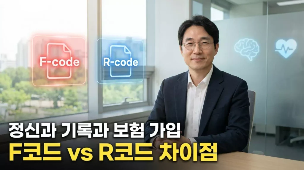 정신과 진료 기록과 보험 가입 상관관계: F코드 vs R코드 완벽 가이드
