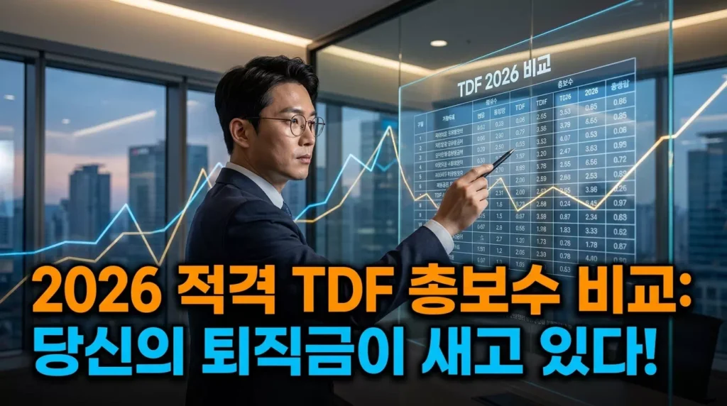 2026 최신 적격 TDF 리스트 및 총보수 비교: 수익률 극대화 전략