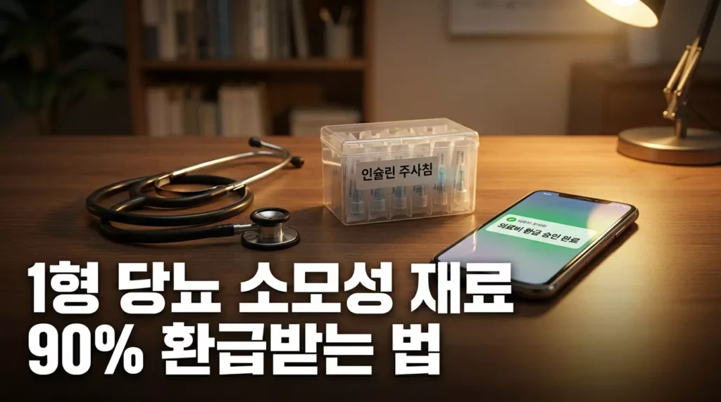 1형 당뇨 소모성 재료 급여 신청 방법 및 2026년 최신 가이드