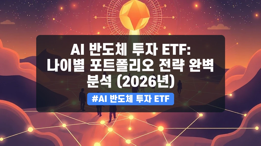 AI 반도체 투자 ETF, 나이에 맞는 최적 포트폴리오를 찾아보세요