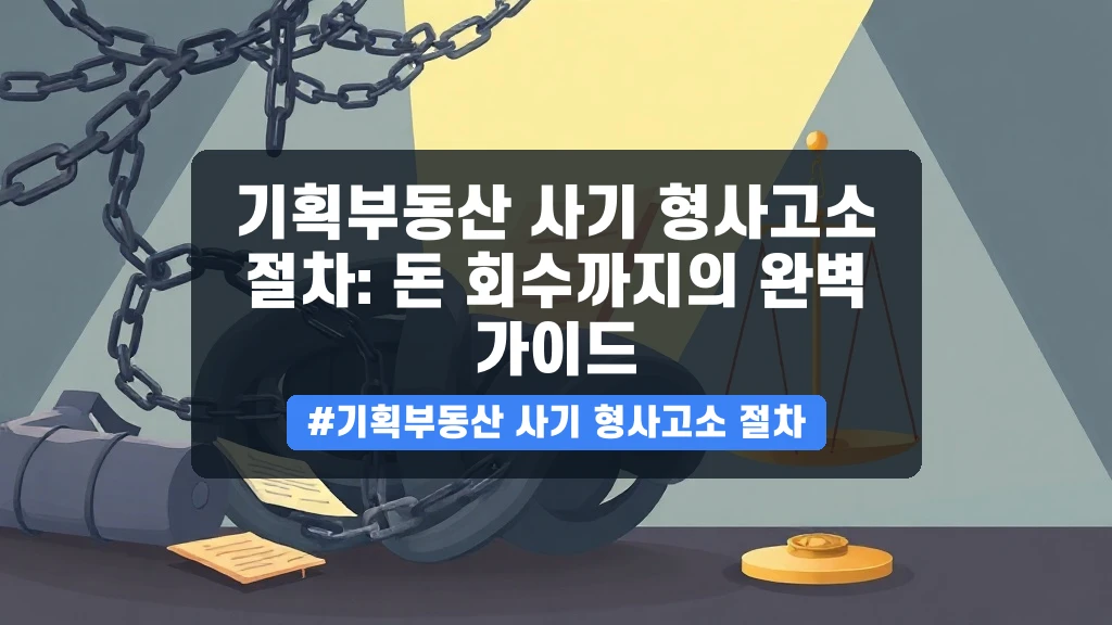기획부동산 사기 피해, 돈을 되찾는 법적 절차와 증거 확보 가이드