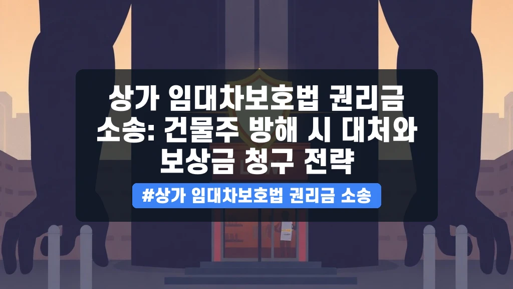 상가 건물주가 권리금을 막을 때! 임대차보호법으로 대처하는 법