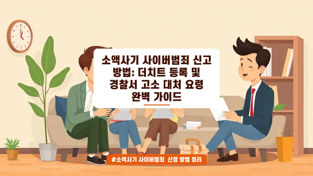 소액 사기 당했을 때 당황하지 않고 바로 신고하는 실전 가이드
