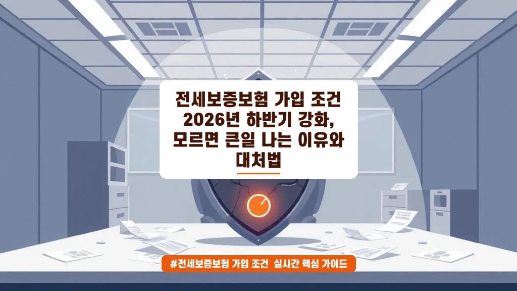 전세보증보험 126% 룰, 내 보증금 지키는 법