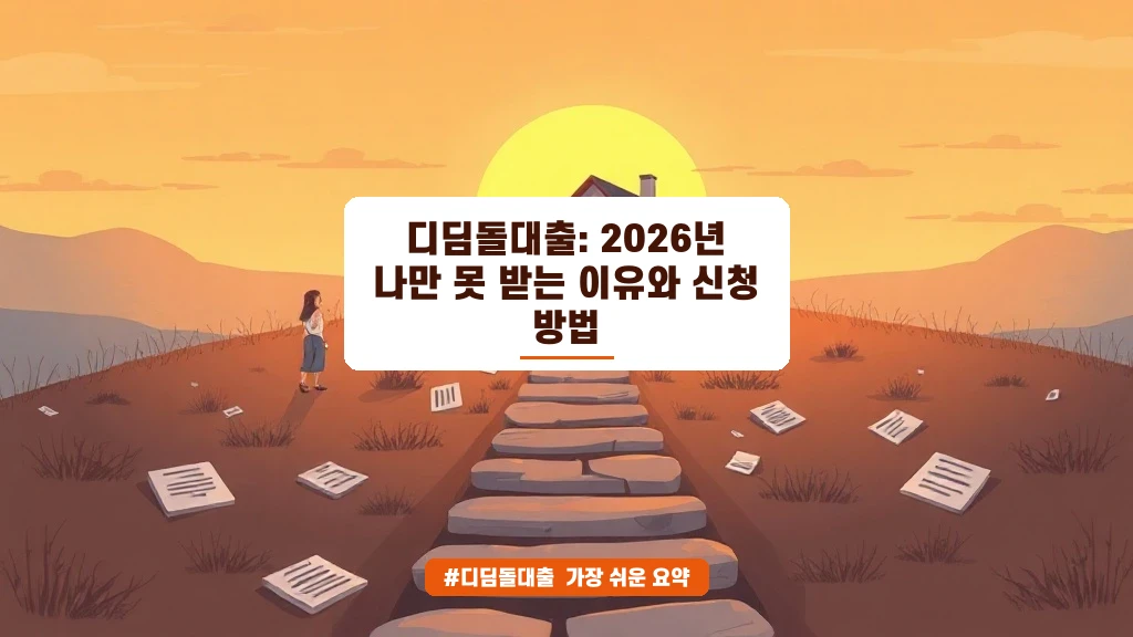 디딤돌대출 가을 이사철 심사 강화, 9월 신청 전 꼭 확인할 독소조항