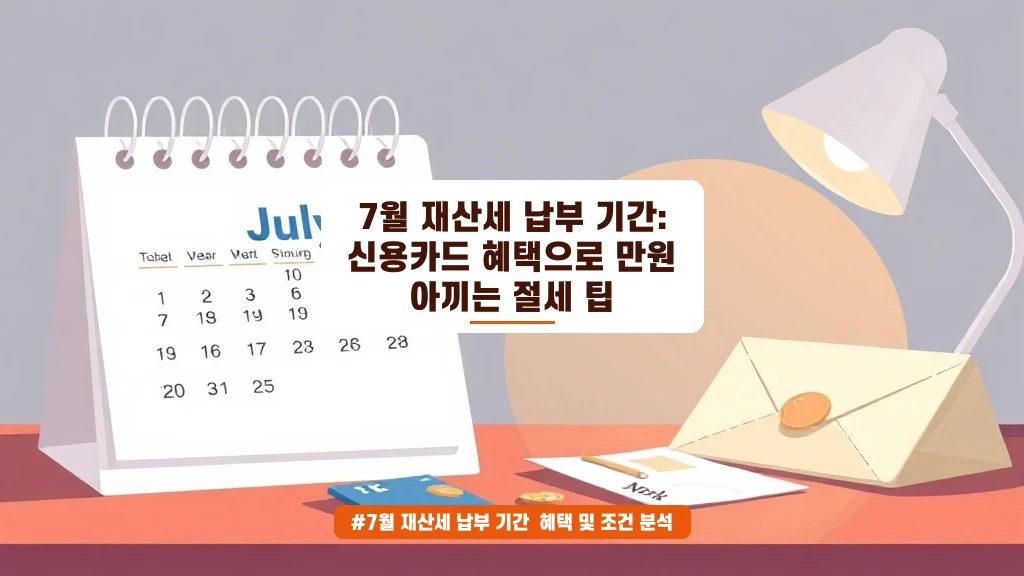 7월 재산세, 신용카드로 내면 포인트 두 배? 납부 꿀팁 대방출
