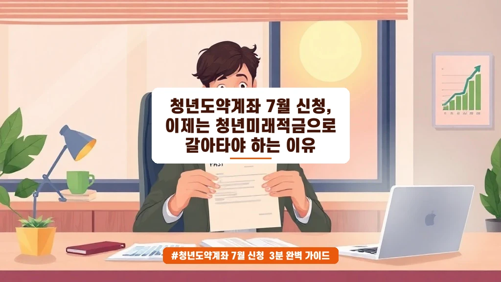 청년도약계좌 7월 신청, 우대금리 조건 채우는 납입 꿀팁