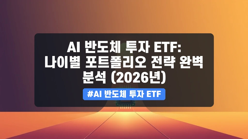AI 반도체 투자, 나이에 맞는 포트폴리오부터 ETF까지 완벽 정리!