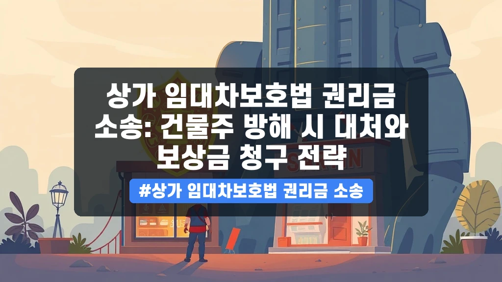 상가 가게 폐업, 권리금 못 받았을 때? 법적 대처 방법 A to Z