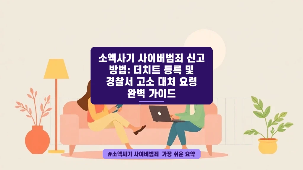 소액 사기 당했을 때 속상한 마음 달래고 대처하는 법