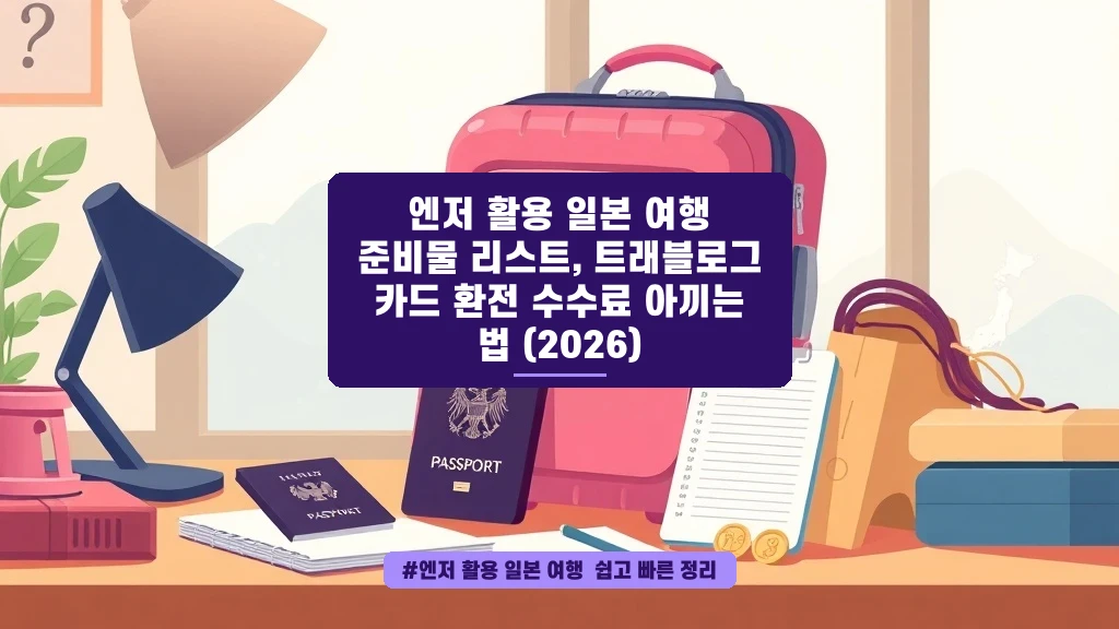 엔저 일본 여행, 환전 수수료 아끼는 꿀팁 대방출