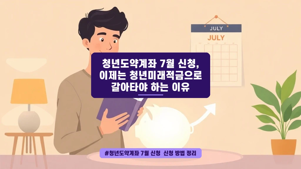 청년도약계좌 7월 신청, 우대금리 조건 채우는 꿀팁 대방출