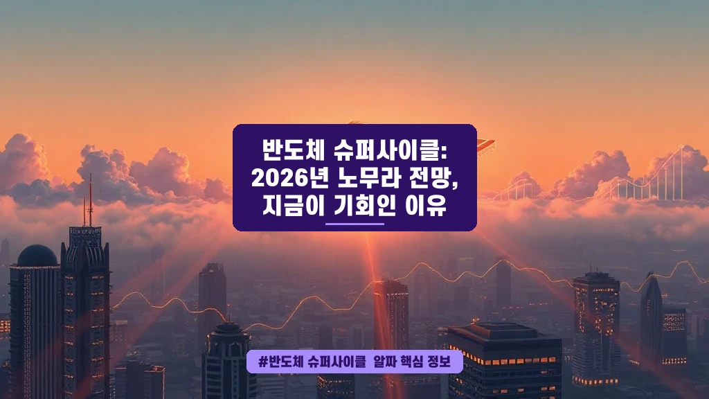노무라가 본 반도체 슈퍼사이클, 내 통장엔 언제?