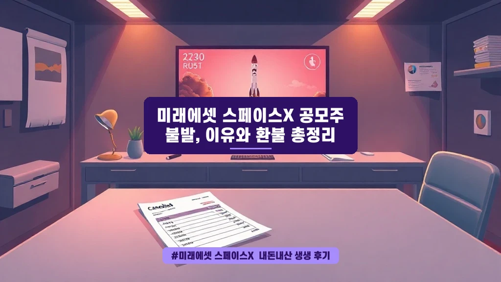 스페이스X 공모주 청약, 한 주도 못 받고 전액 환불? 속사정