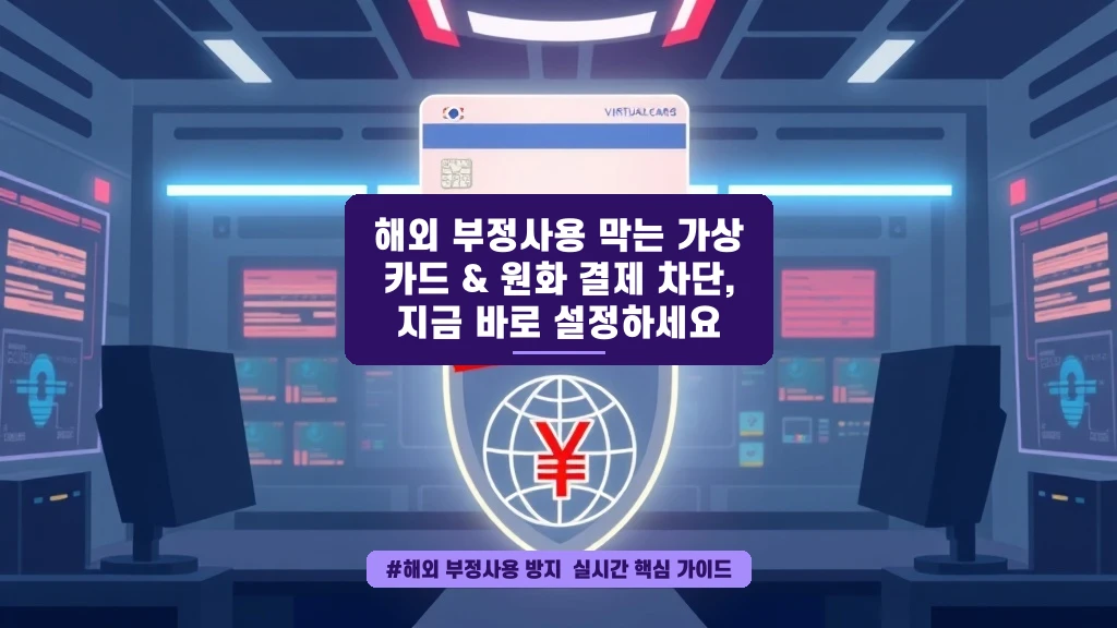 해외결제 차단하고 가상카드로 안전하게 쓰는 법