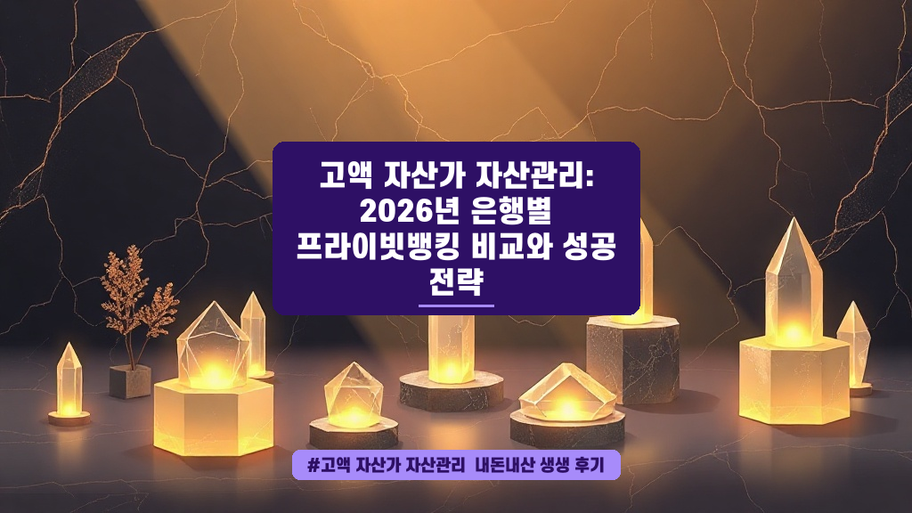 내 자산, 어떻게 지키고 키워야 할지 막막하신가요? 고액 자산가 WM 전격 비교 가이드