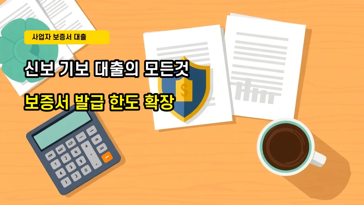 기술보증기금(기보) 사업자 보증서 발급으로 10억 대출 한도 뚫는 법
