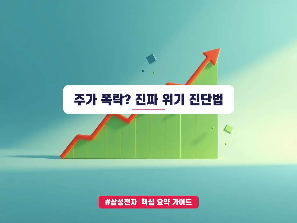삼성전자 주가 급락, 진짜 위기일까? 2분기 실적발표 전 꼭 알아야 할 투자 전략과 목표주가 안내 가이드 (클릭 시 원문 이동)