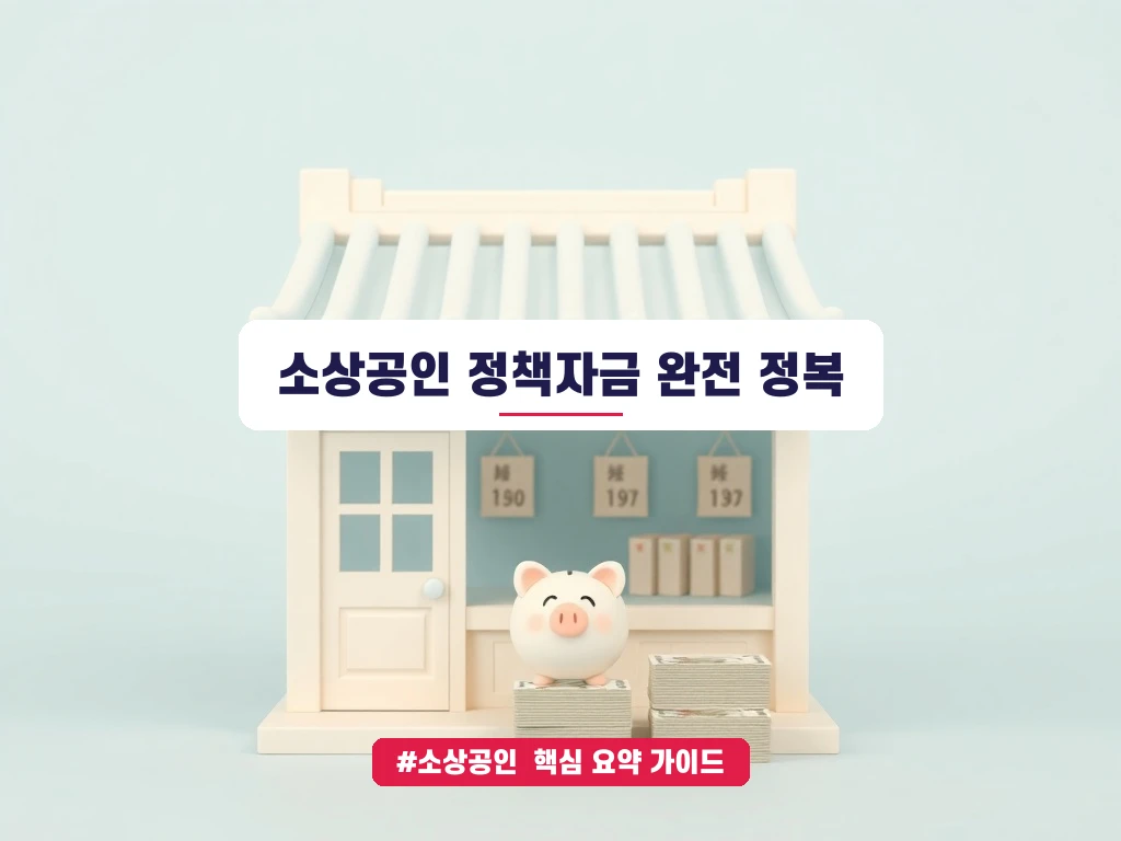 소상공인 정책자금 신청 안내 가이드 (클릭 시 원문 이동)